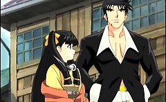 Chains Hentai Dildoing Tits And Wetpussy