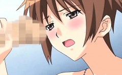 Teen Hentai Chick Gets Gangbanged Outside