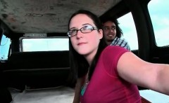 Teen In Glasses Mouth Fucks Giant Dick In Pov