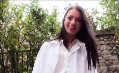 Naughty Nurse Leyla Peachbloom Hitchhikes And Fucks Stranger