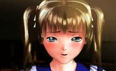 Shy 3d Hentai Schoolgirl Show Tits