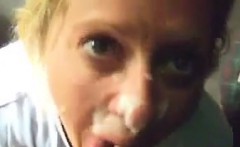 Facial For A Mature Blonde Mother Pov