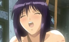 Tied Up Hentai Girl Gets Whipped And Fucked