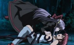 Busty Anime Caught And Tentacles Fucked In The Forest