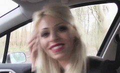 Blonde Hitchhiker Chloe Gets Hammmered