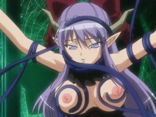 Caught anime gets squeezed her bigtits and ass drilled by te