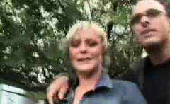 Slutty German Fucked In The Nature
