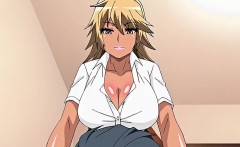 Big Meloned Anime Babe Licking Fat Cock