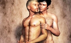 Muscles and Big Cocks For 3D Gays!