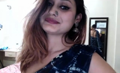 Amateur Indian Desi Masturbation On Webcam