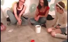 College sluts losing truth or dare kiss