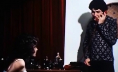 Hardcore Deepthroat Blowjob In This Classic Porn