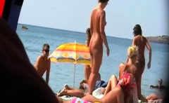 Nudist Beach Teen Girls Voyeur Series 15