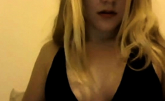 Hot Blond svenska Spelar Pussy
