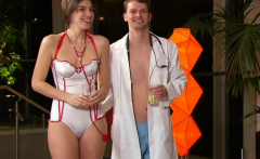 Roleplay With Swingers Dressed As Nurses