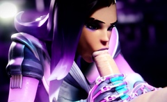 Overwatch Animated Sweet Sombra Gets Nice Pounding Behind