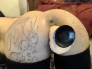 Big Black Ass Latina Squirting Again and Again WOW!