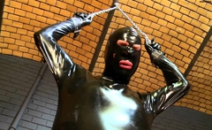 Latex bitches torture the BDSM amateur