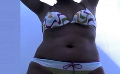 Naked In The Beach Cabin 5