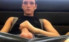 Sweet Boy Wank His Dick