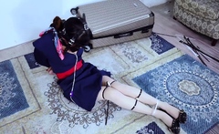 Japanese teen in bdsm scene