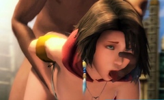 Final Fantasy Nice 3D Babes Gets Hard Fuck