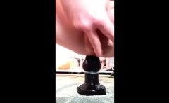 Twink double bang ass streching