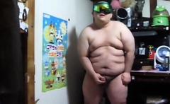Young Asian Chub Jerking