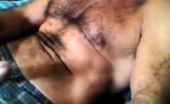 Moustache dady jerking off (no cum)