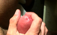 Close Up Jerk Off With Spurting Cumshot