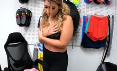 Floppy Titted Latina Teen Thief Fucked