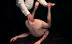 Horny Jaden Gets His First Toy Buttplug By A Hunk Dude