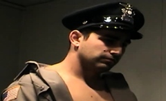 Uniform Straight Amateur Jerking Off