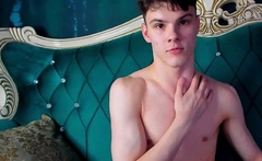 Naked Skinny Teen masturbating Part 2 doing a Cam Show