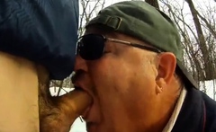 outdoor cock sucking