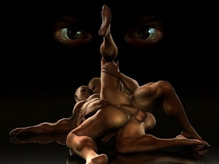 Muscular Males 3D Like It Big