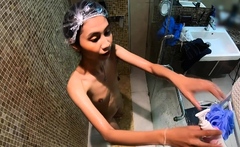 Gorgeous Skinny Thai Bargirl Fucks Her Customer