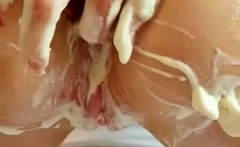 Amateur hottie solo masturbation