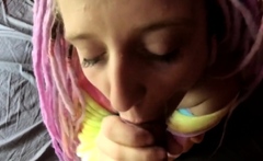 Hot teen in unicorn pajamas get a nice fuck