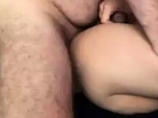 Hairy daddy fucks his not son