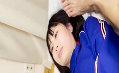 Horny Hinano Tachibana gets down and messy in the sheets -