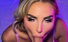 Kenzie Anne Is A Blonde Flirt Who Swallows Cum