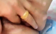 67-year-old Thai Granny Fingers Herself