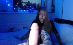 Asian teen likes toys inside her wet muff