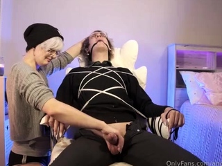 Angeldom - Watch Him Drool In Bondage