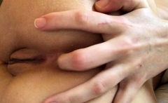 College Amateur Shoving Dick Up Ass