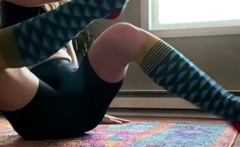 Teen Girl Solo Masturbation and Striptease 27