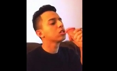 Big Cock Blowjob by Amateur Twink