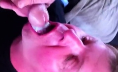 Big-Cock Amateur Takes Two Loads in His Mouth