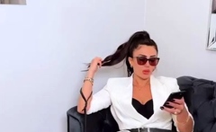 Hulya Cengiz aka hulyacengiz OnlyFans - Face slapping ~